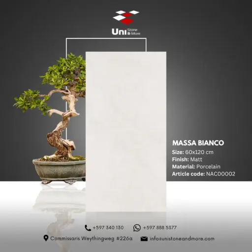 [NAC00002] Massa Bianco - Matt - P - 60x120