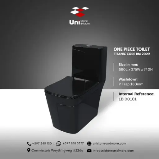 [LBI00101] One piece Toilet Titanic Code RM 2022 - P-Trap