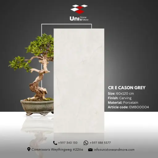 [EMB00004] CR E Cason Grey - Carving - P - 60x120