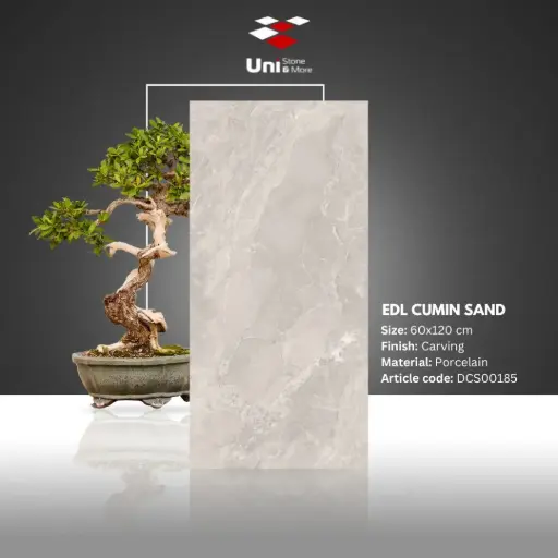 [DCS00185] EDL Cumin Sand - Carving - P - 60x120