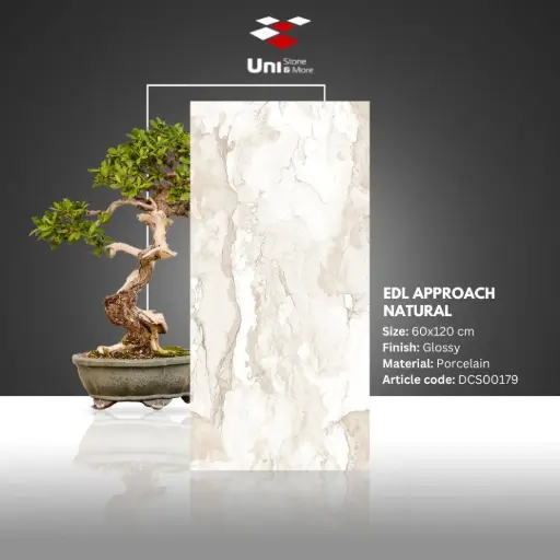 [DCS00179] EDL Approach Natural - Glossy - P - 60x120