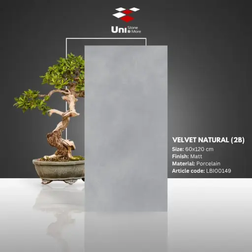 [LBI00148] Velvet Natural - Matt - P - 60x120