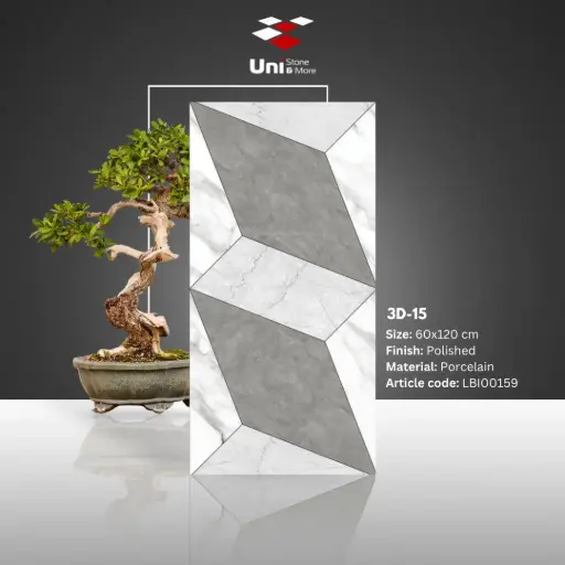 [LBI00159] 3D-15 - Polished - P - 60x120