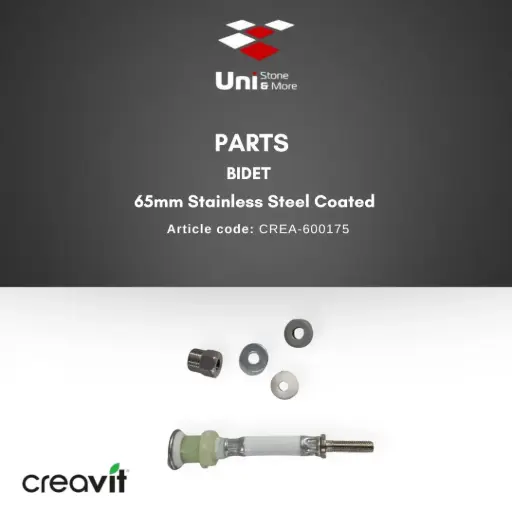 [CREA-600175] Parts - Bidet 65mm S. Steel coated