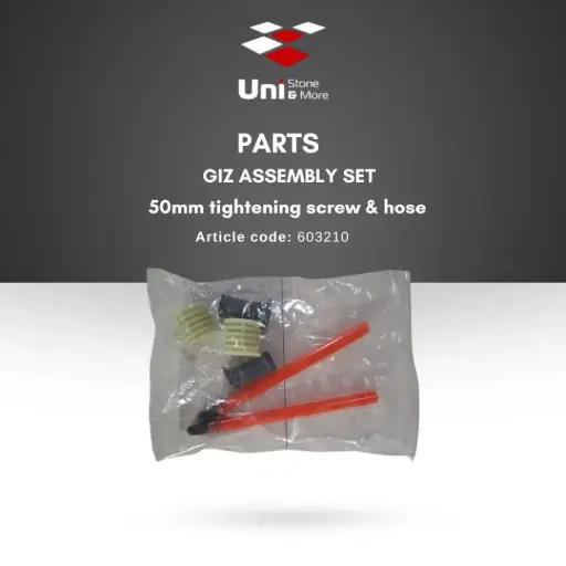 [CREA-603210] Parts - Giz assembly set 50mm tightening screw & hose