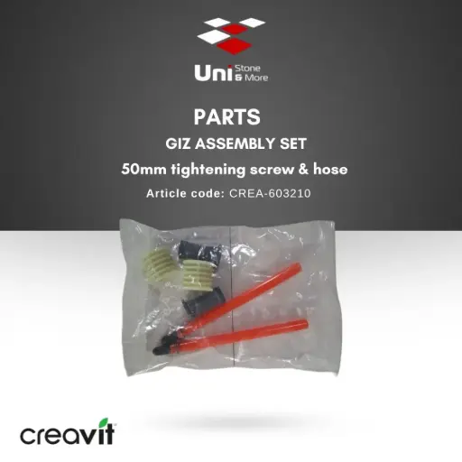 [CREA-603210] Parts - Giz assembly set 50mm tightening screw & hose