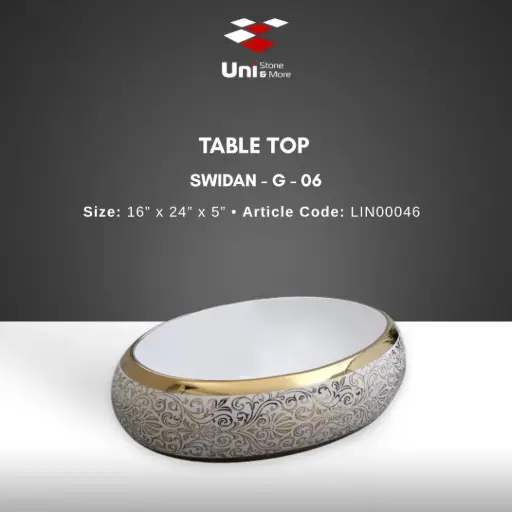 [LIN00046] Table Top Swidan-G-06 - 16''x24''x5''