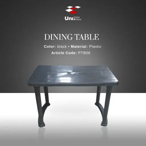 [PTB06] Dinning Table - Black - P