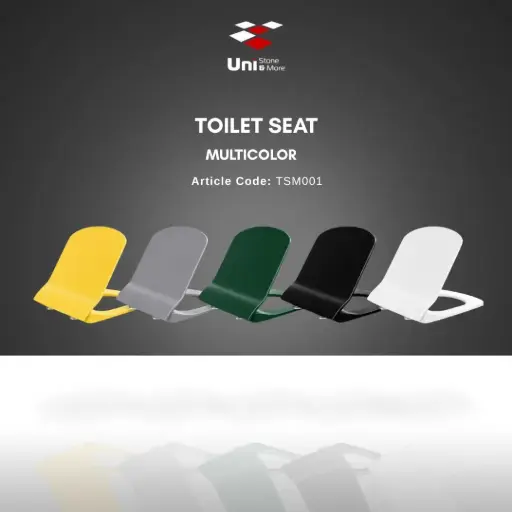[TSM001] Toilet Seat - Multicolor