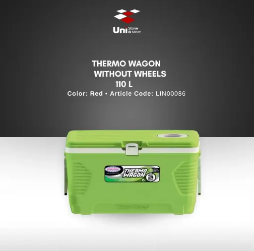 [LIN00086] Thermo Wagon without wheels - 110 L - Red