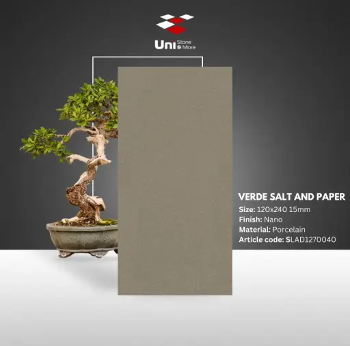 [SLAD1270040] Verde Salt and Paper - Nano - P - 120x240 15mm