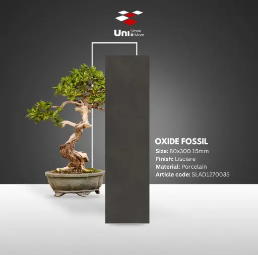 [SLAD1270035] Oxide Fossil - Lisciare - P - 80x300 15mm