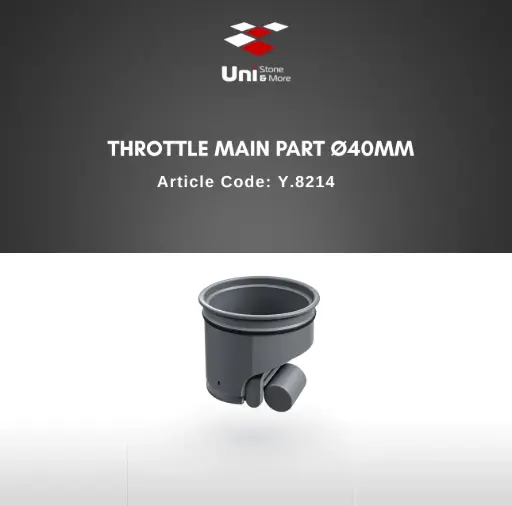 [Y.8214] Throttle Main Part ø40mm