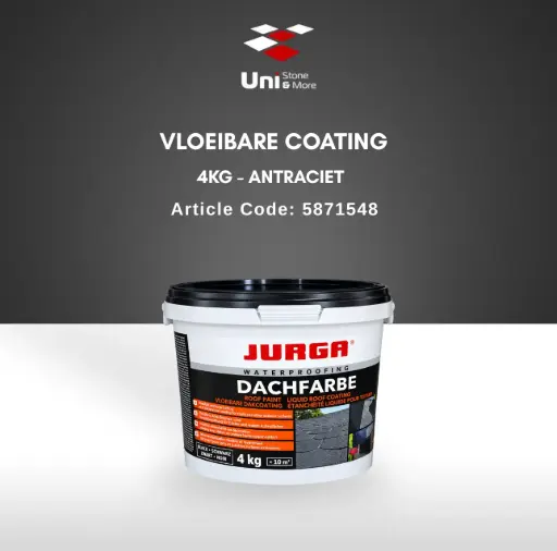 [5871548] Jurga - Vloeibare coating 4KG - Antraciet